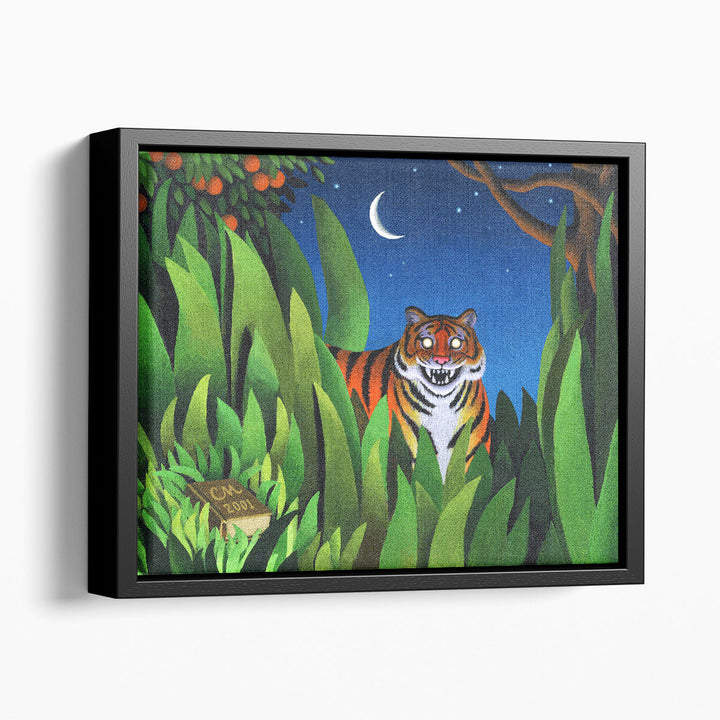 Tiger Tyger - Canvas Print Wall Art