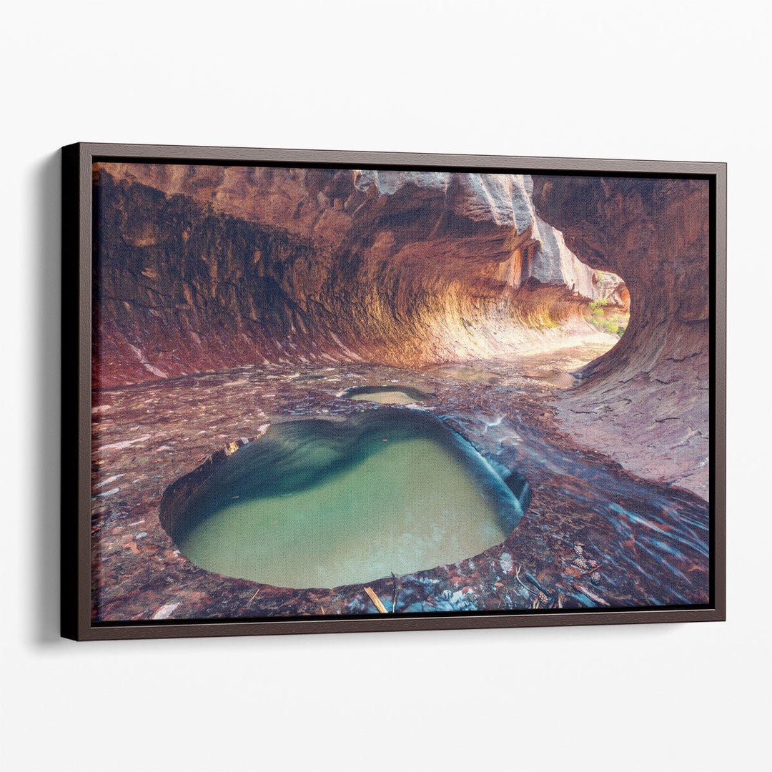 Narrows in Zion National Park, Utah - Canvas Print Wall Art