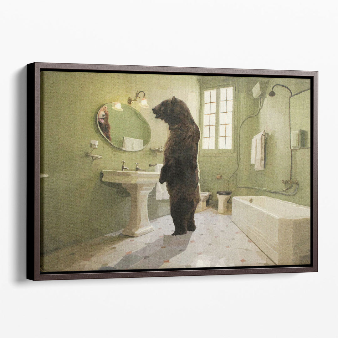 The Houseguest - Canvas Print Wall Art