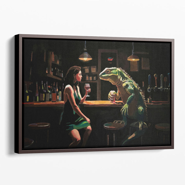 He Was Cuter Online - Canvas Print Wall Art