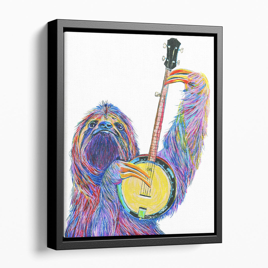 Slow Banjo - Canvas Print Wall Art