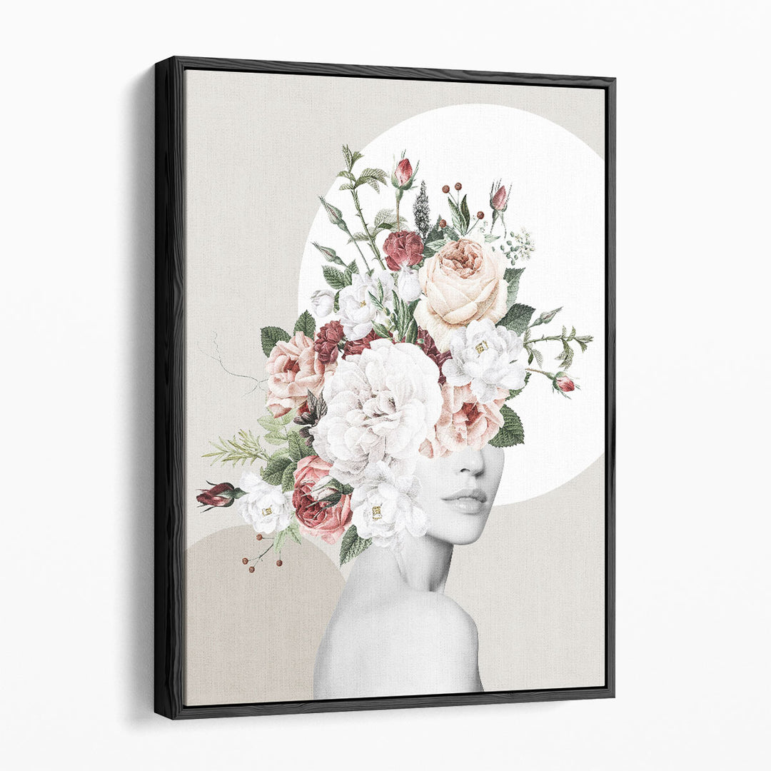 Flower Hat I - Canvas Print Wall Art