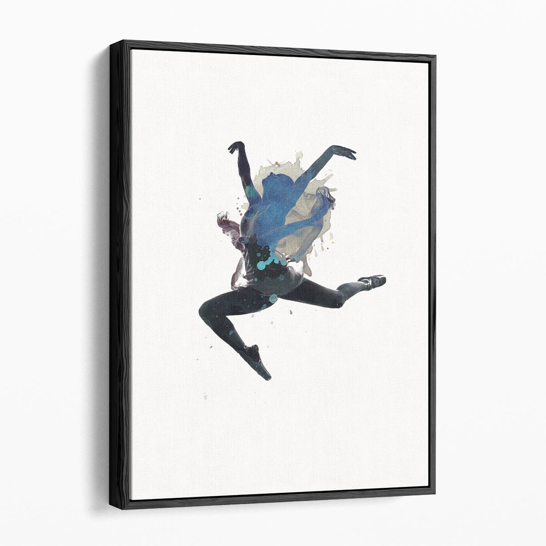 Ballerina Floating - Canvas Print Wall Art