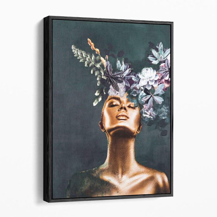 Gold Couture 2 - Canvas Print Wall Art