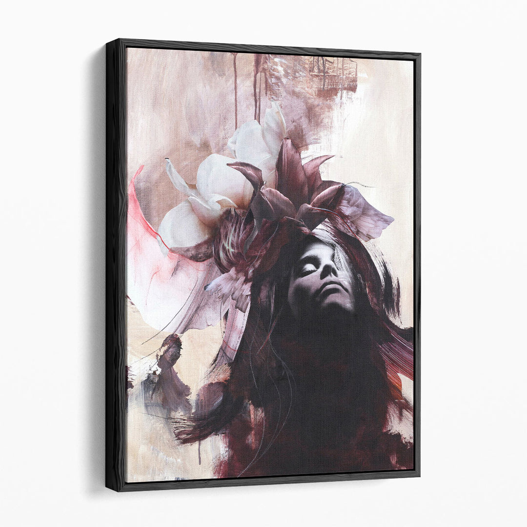 Imperfection Red - Canvas Print Wall Art