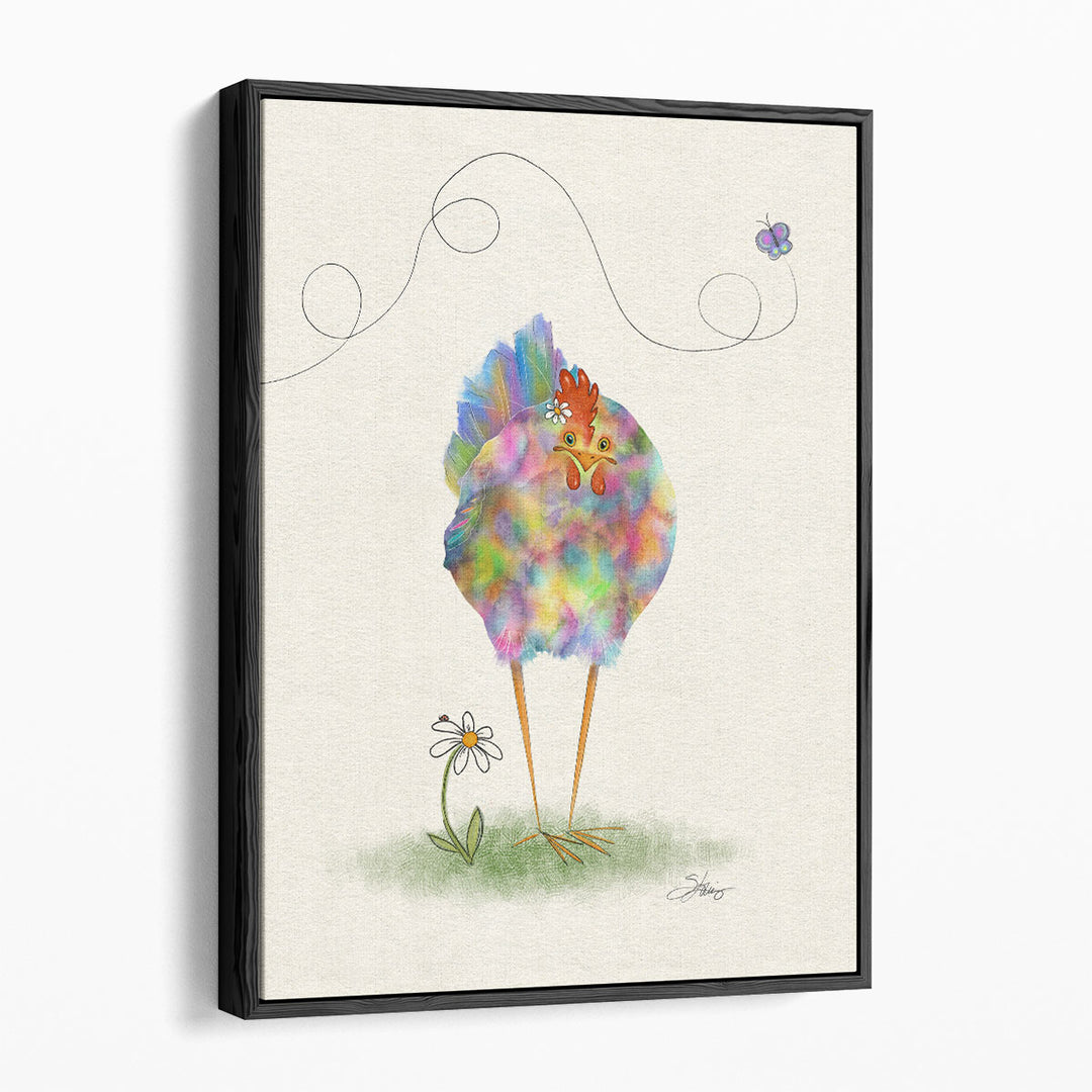 Fantasia Hen - Canvas Print Wall Art