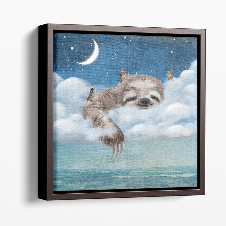 A Sloth's Dream - Canvas Print Wall Art