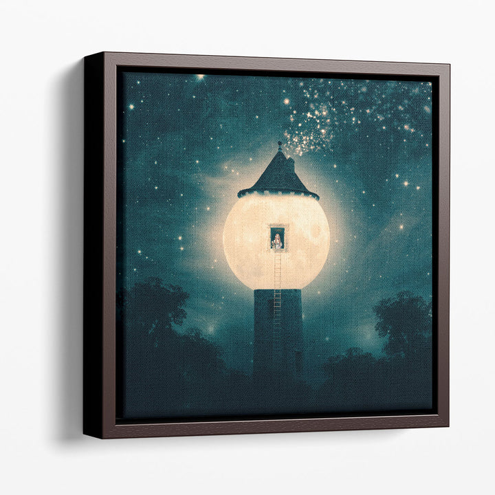 The Moon Tower - Canvas Print Wall Art