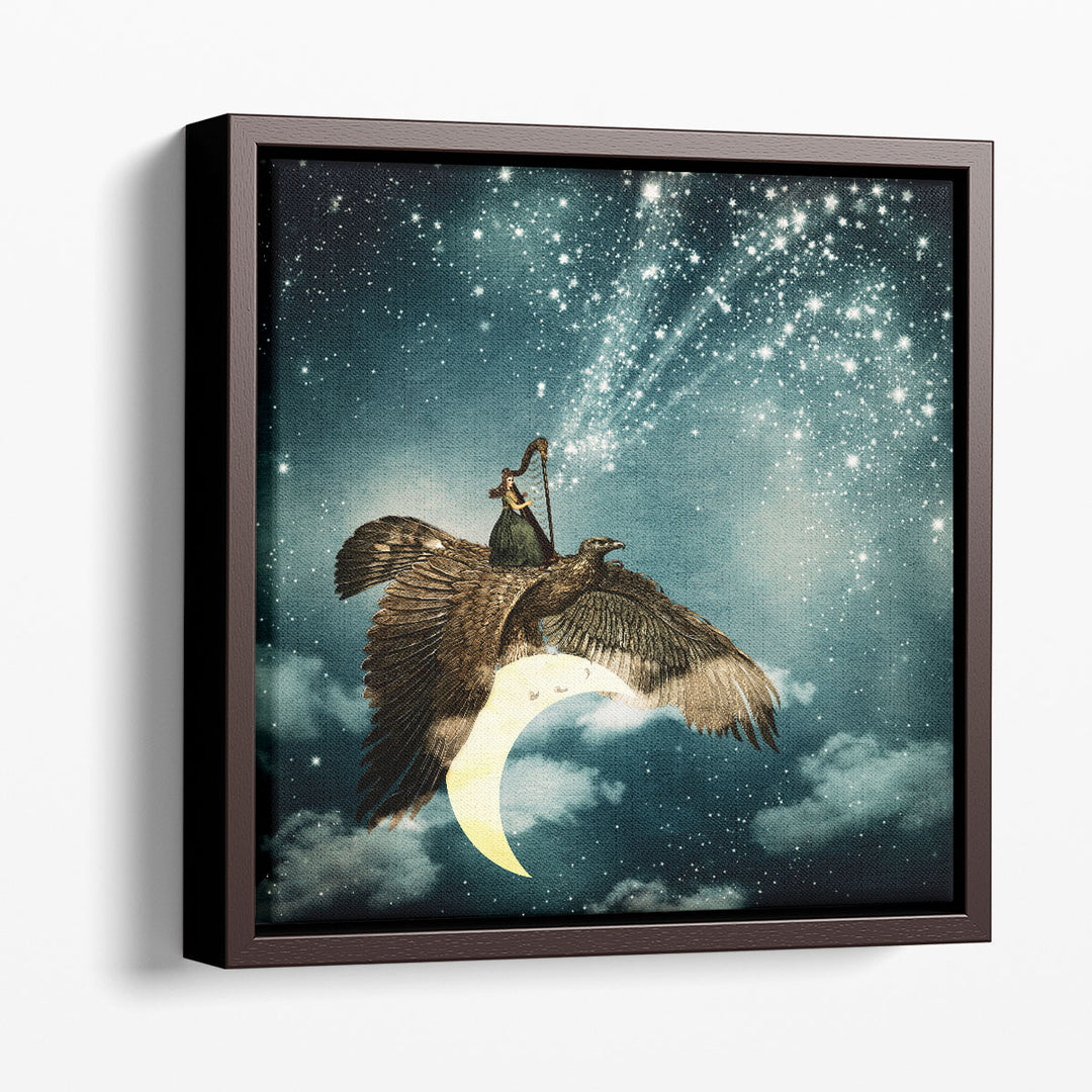 The Night Goddess - Canvas Print Wall Art