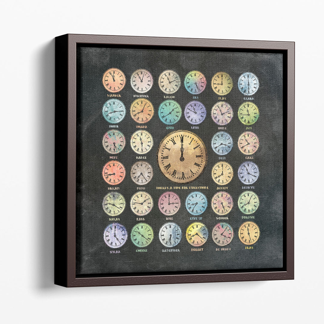 There is a Time for Everything - Canvas Print Wall Art