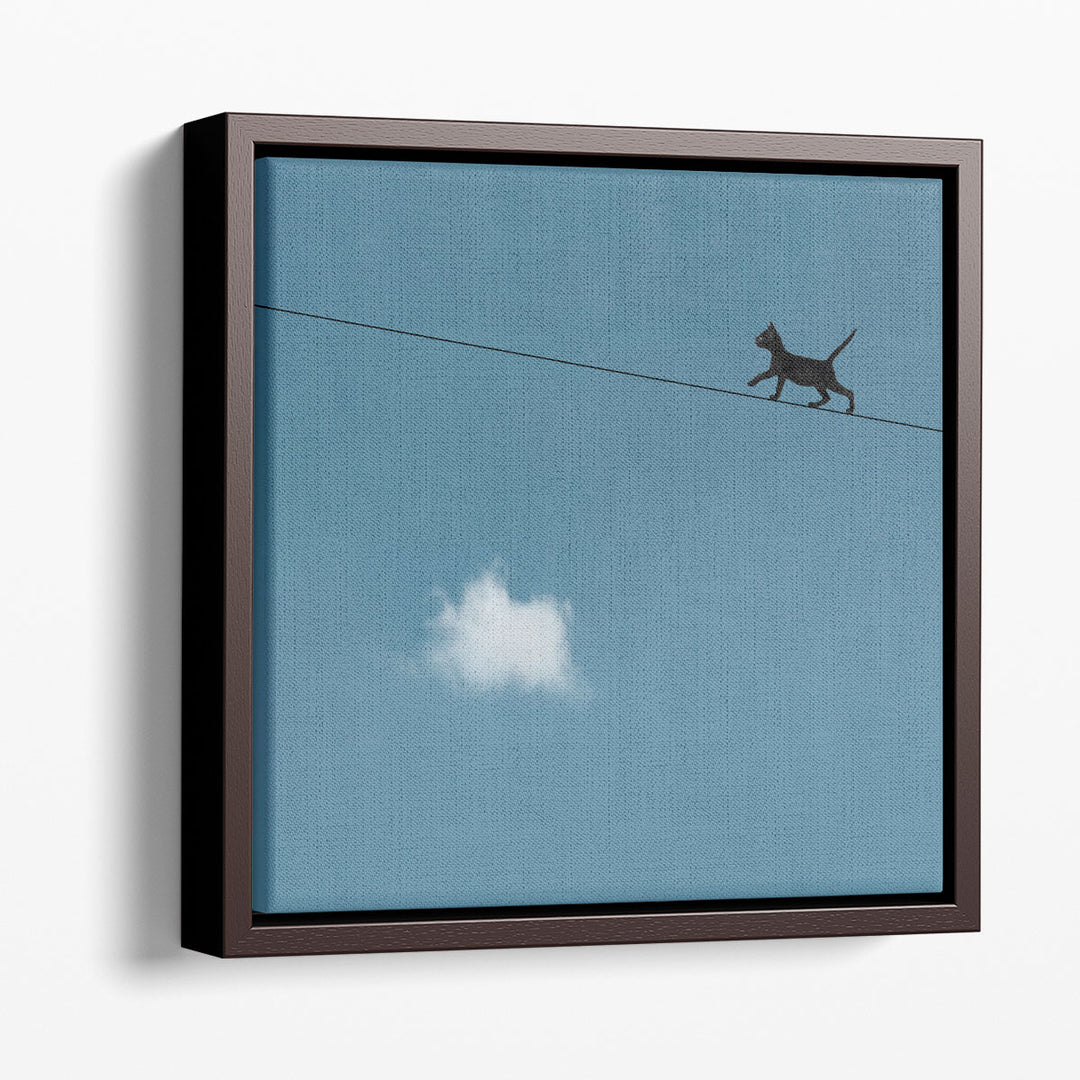 Walk The Line - Canvas Print Wall Art