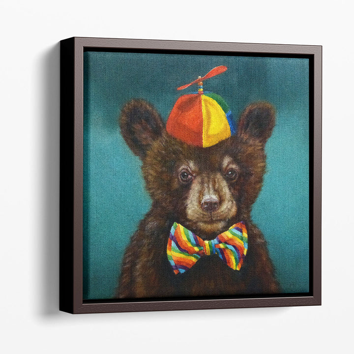 Baby Bear - Canvas Print Wall Art