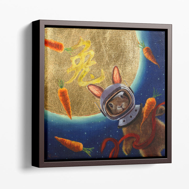 Journey to the Moon - Canvas Print Wall Art