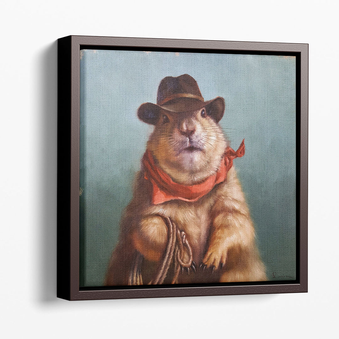 Underground Cowboy - Canvas Print Wall Art