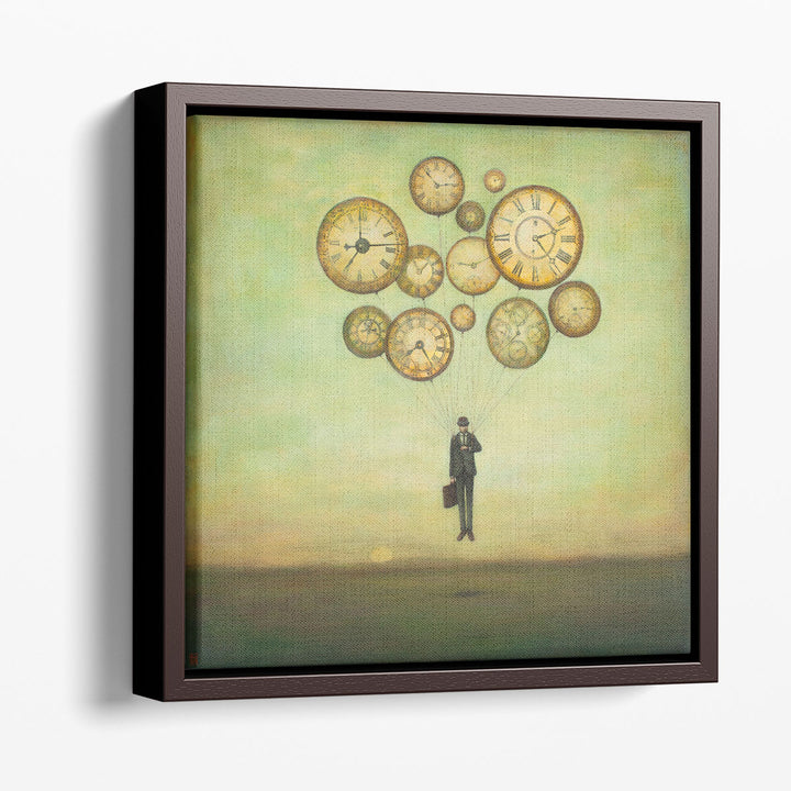 Waiting For Time To Fly - Canvas Print Wall Art