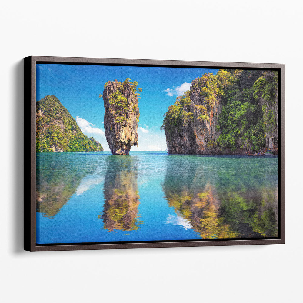 Landscape of an Island in Phuket, Thailand - Canvas Print Wall Art