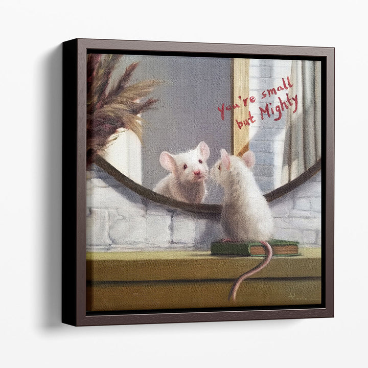 Mighty Mouse - Canvas Print Wall Art