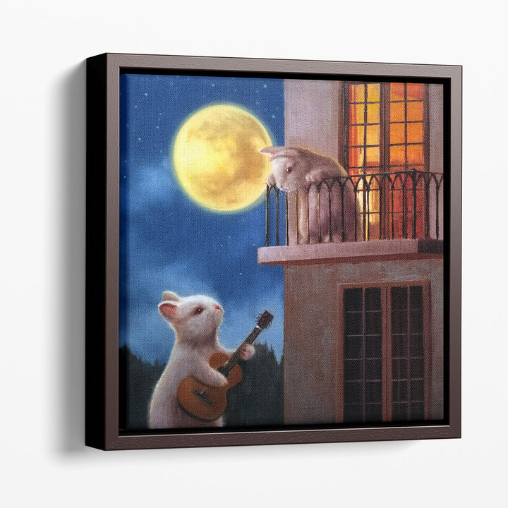 Moonlight Serenade - Canvas Print Wall Art
