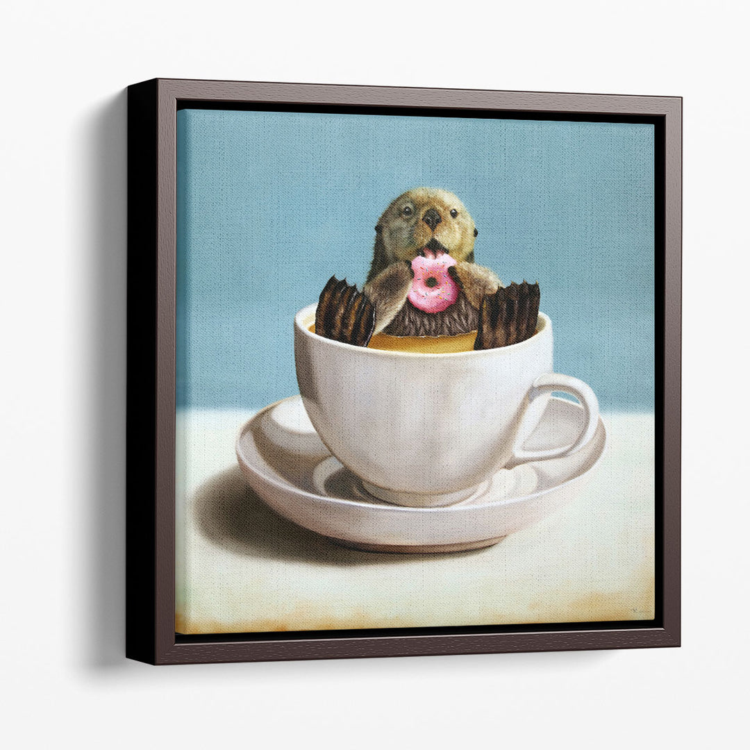 Otterly Delicious - Canvas Print Wall Art