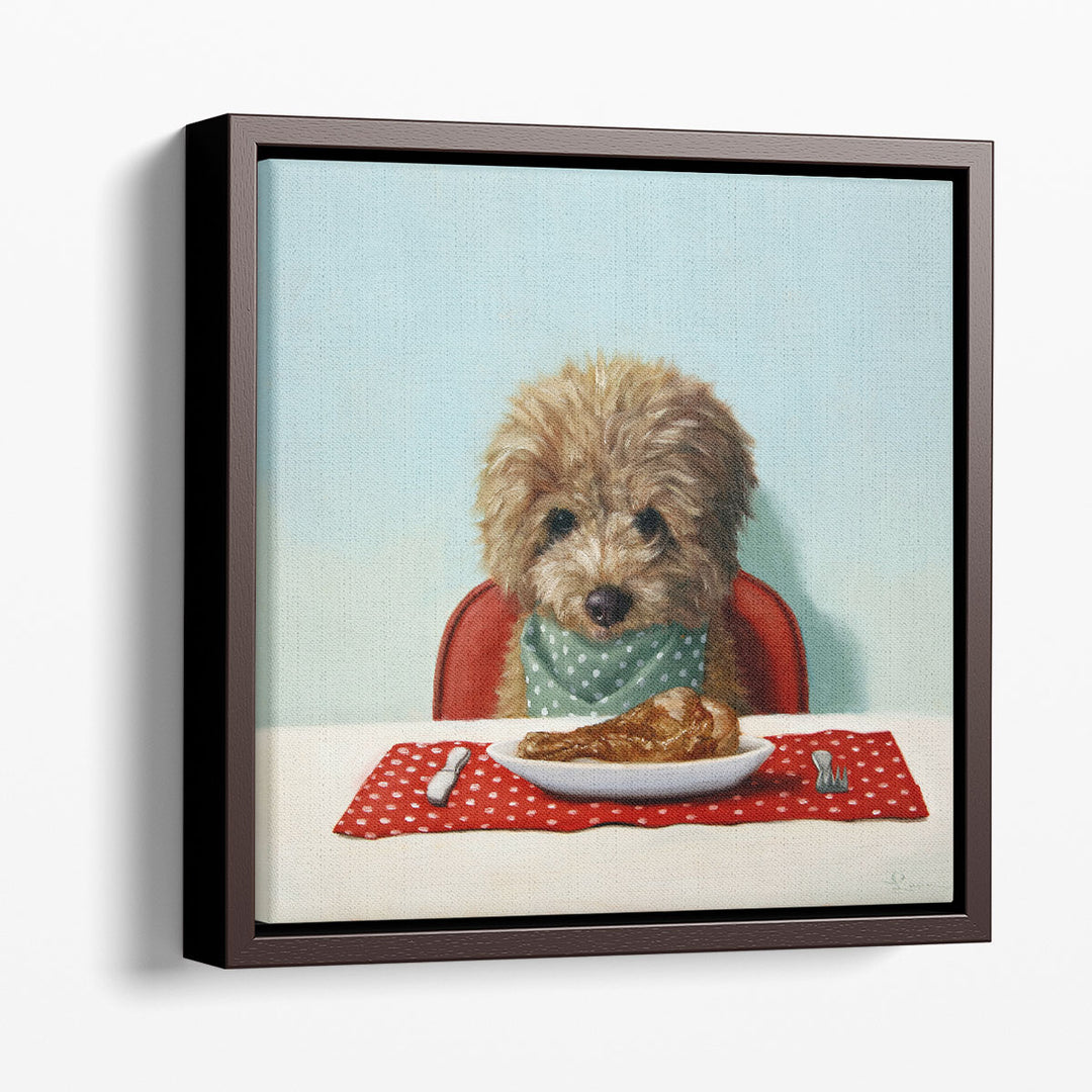 Puppy Chow - Canvas Print Wall Art