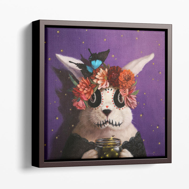 The Firefly Keeper - Canvas Print Wall Art