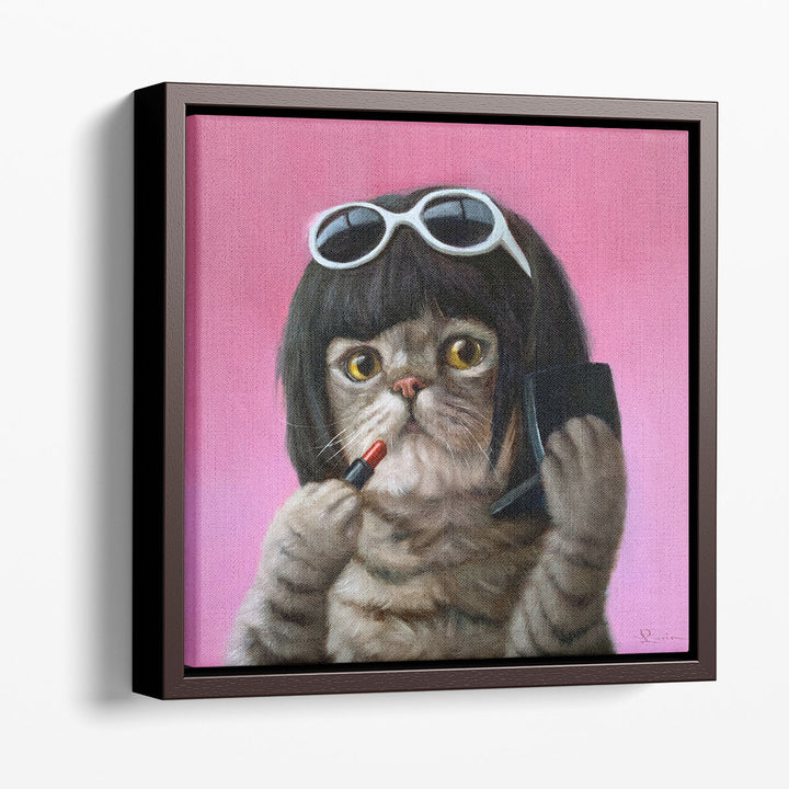 Bob Cat - Canvas Print Wall Art