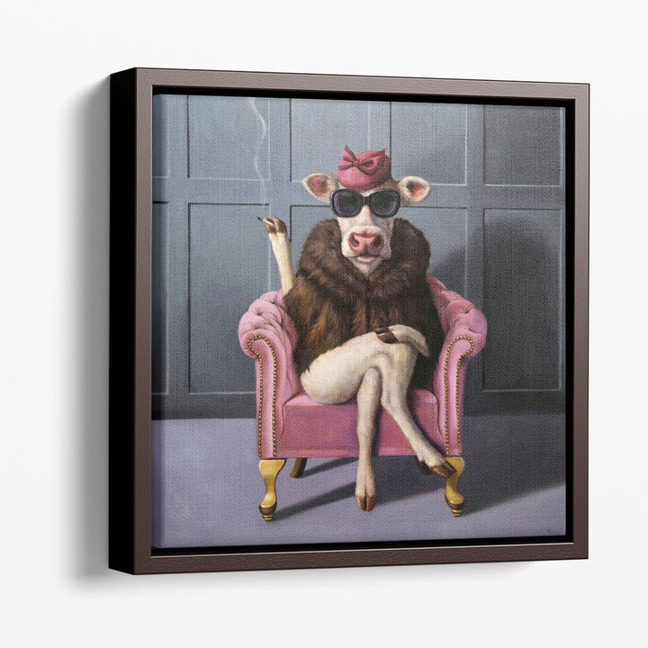 Udder In Law - Canvas Print Wall Art