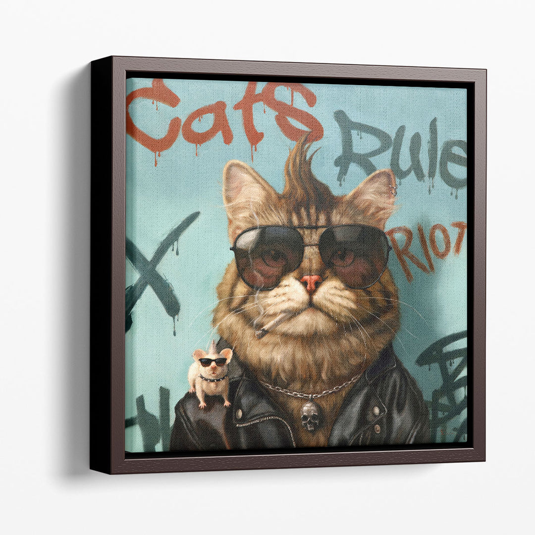 Bad Pussy - Canvas Print Wall Art
