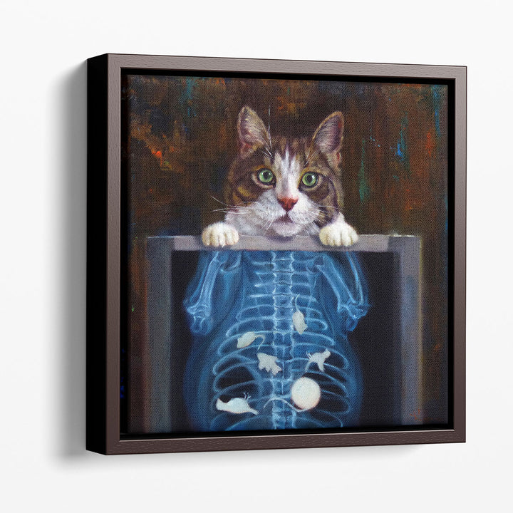 Cat Scan - Canvas Print Wall Art