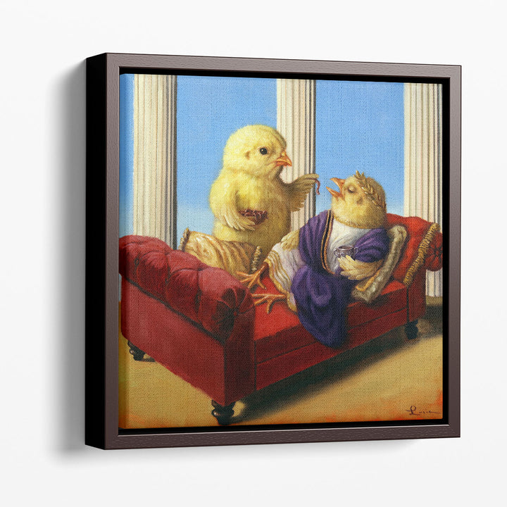 Emperor's Lunch - Canvas Print Wall Art