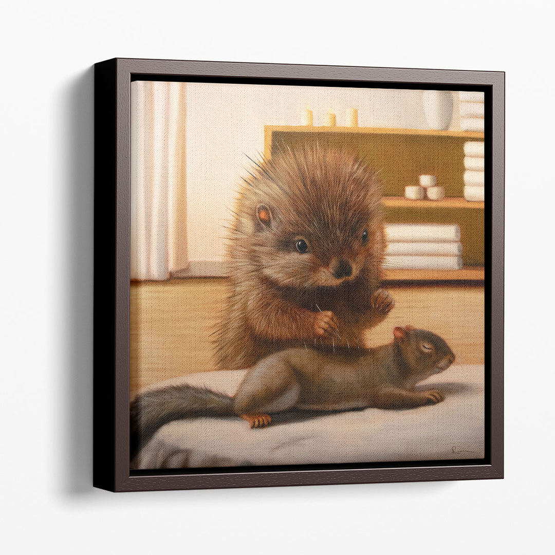 The Acupunturist - Canvas Print Wall Art