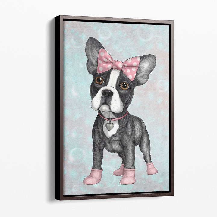 Sweet Frenchie - Canvas Print Wall Art