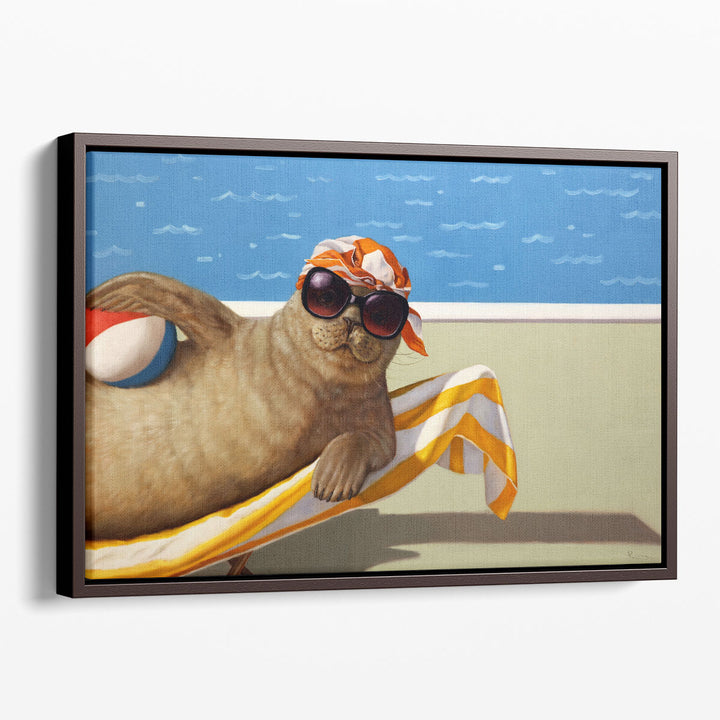 Bathing Beauty Lucia Heffernan - Canvas Print Wall Art