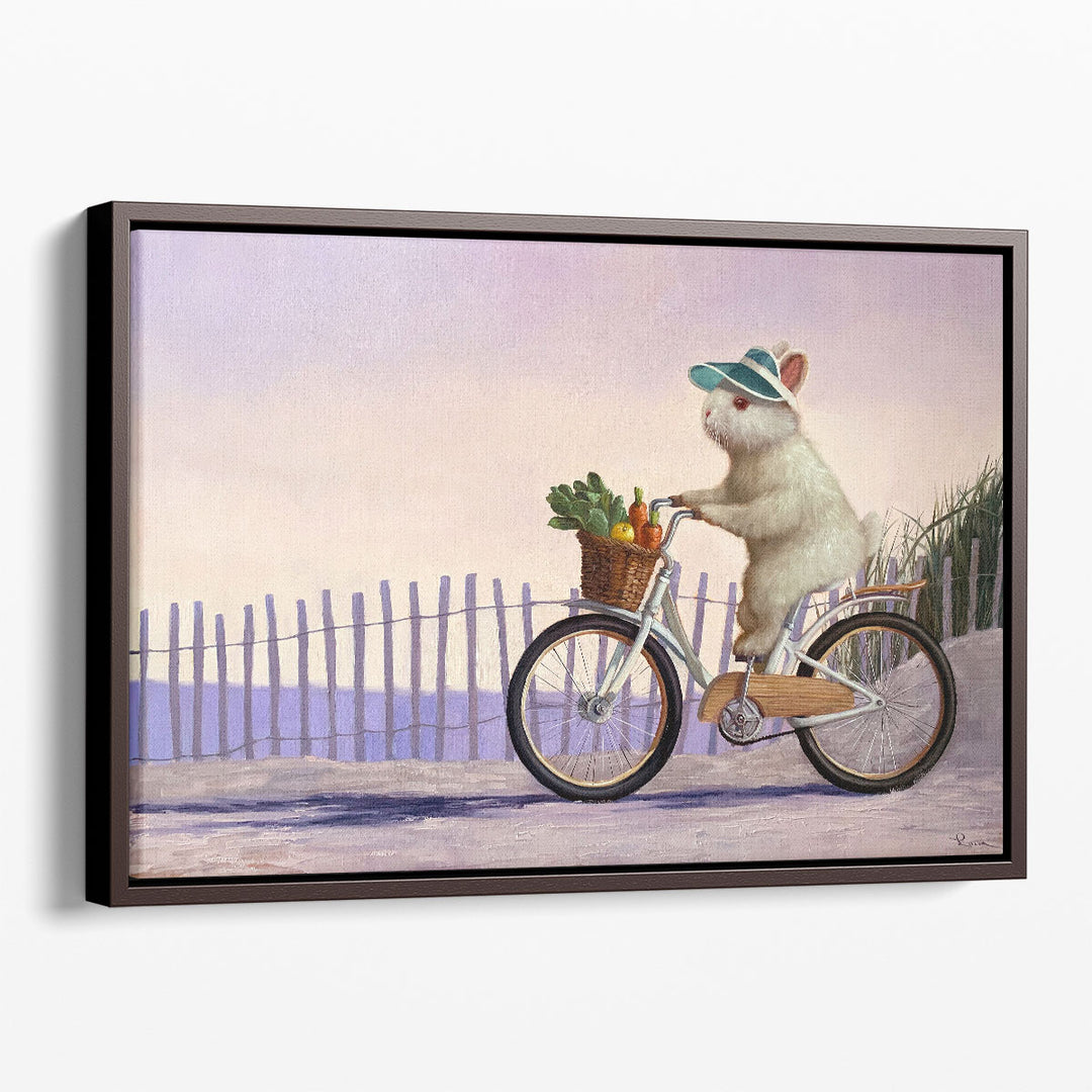 Beach Bunny - Canvas Print Wall Art