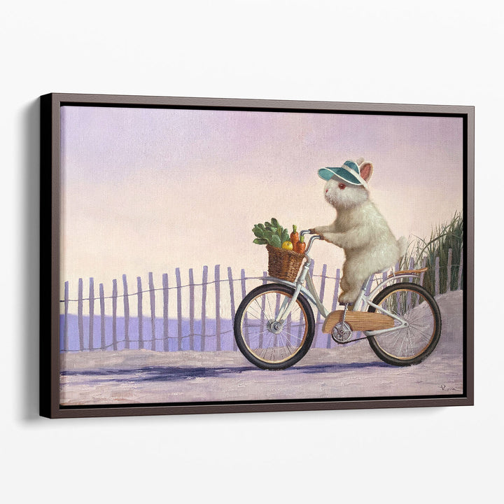 Beach Bunny - Canvas Print Wall Art