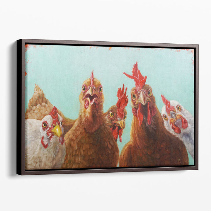 Chicken For Dinner - Canvas Print Wall Art