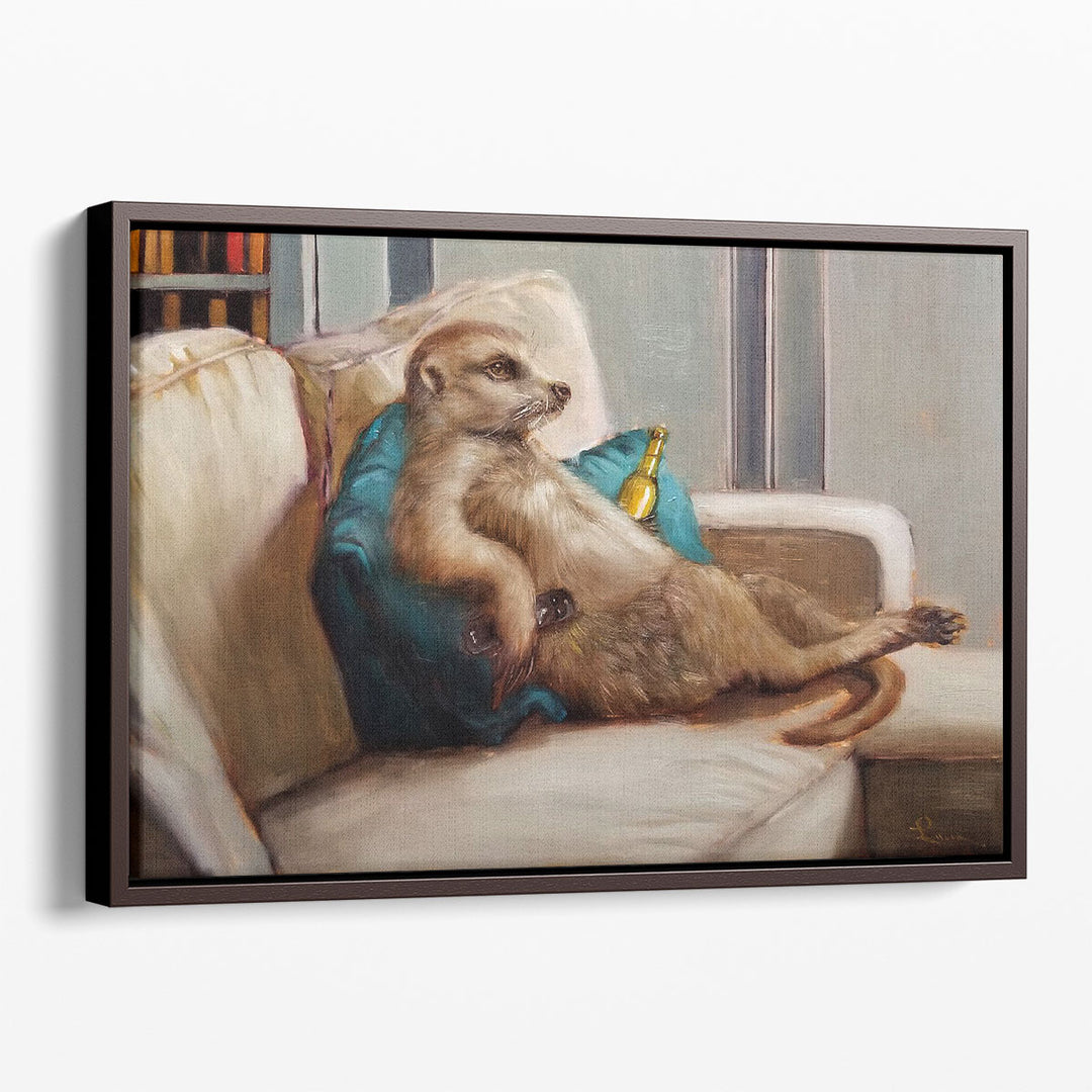Couch Potato - Canvas Print Wall Art