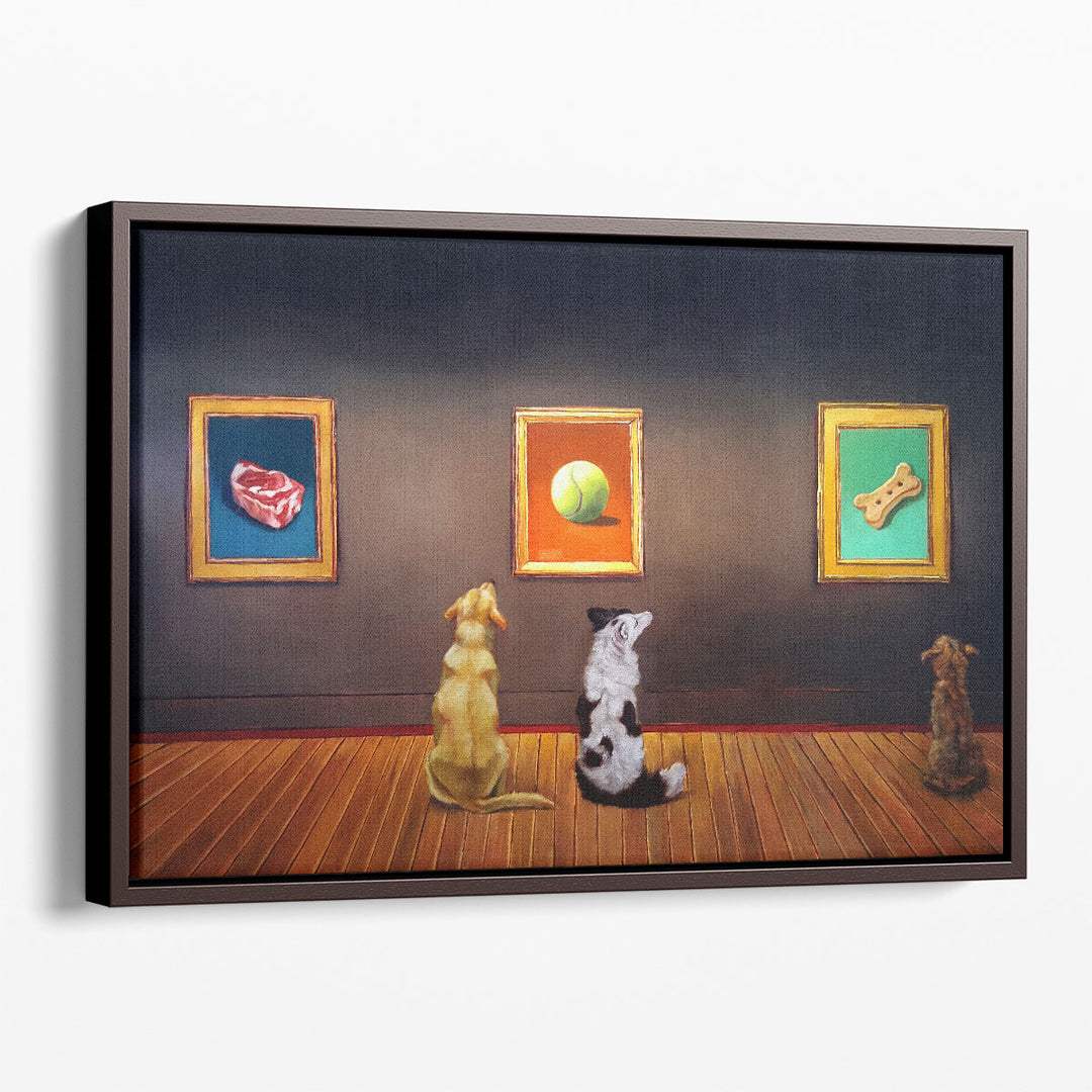 Dog Museum - Canvas Print Wall Art