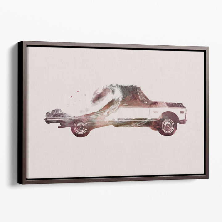 Drive Me Back Home 3 - Canvas Print Wall Art