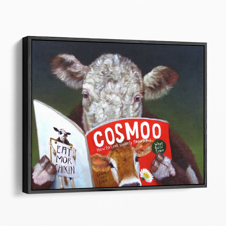 Cow Tips - Canvas Print Wall Art