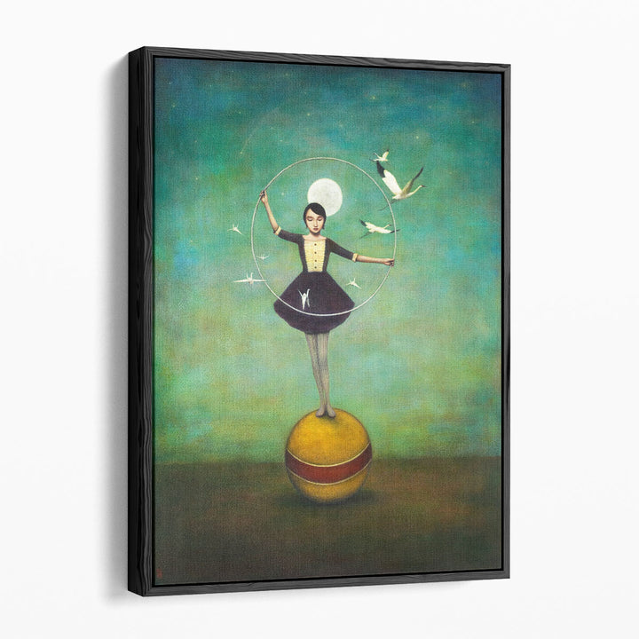 Luna's Circle - Canvas Print Wall Art