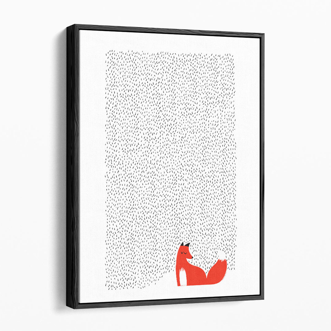 Black Grass - Canvas Print Wall Art