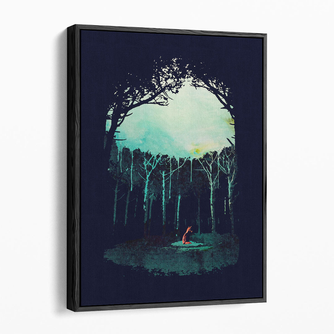 Deep In The Forest - Canvas Print Wall Art