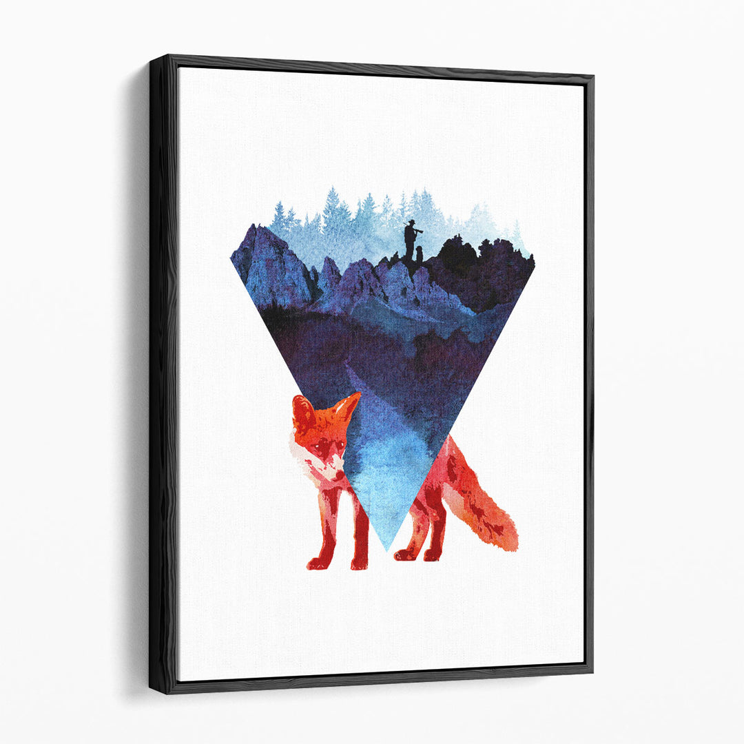 Risky Road - Canvas Print Wall Art