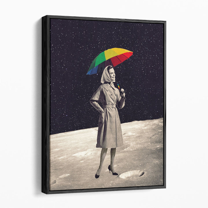 Moon Walk - Canvas Print Wall Art