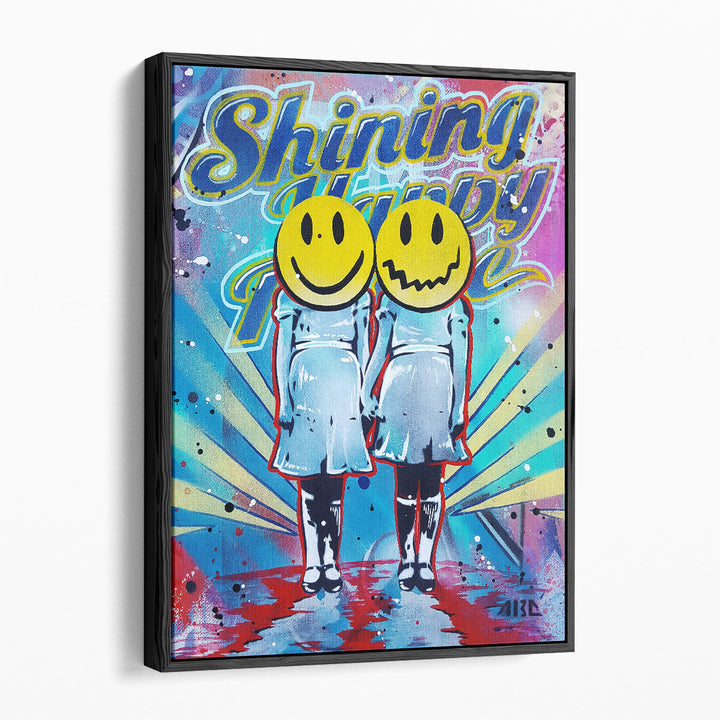 Shining Happy People - Canvas Print Wall Art