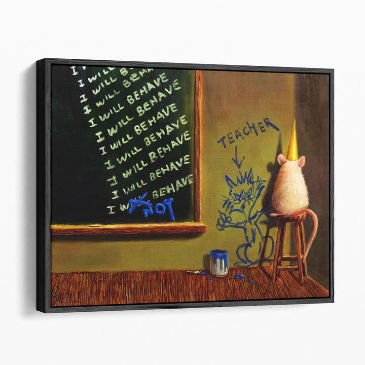 Actions Have Consequences - Canvas Print Wall Art