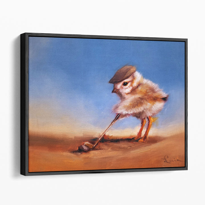 Birdie Shot - Canvas Print Wall Art