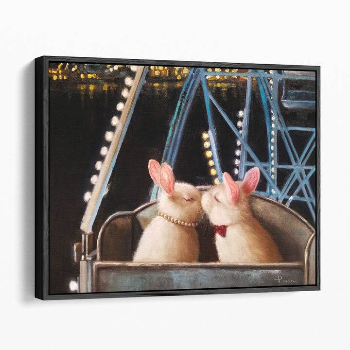 First Kiss - Canvas Print Wall Art