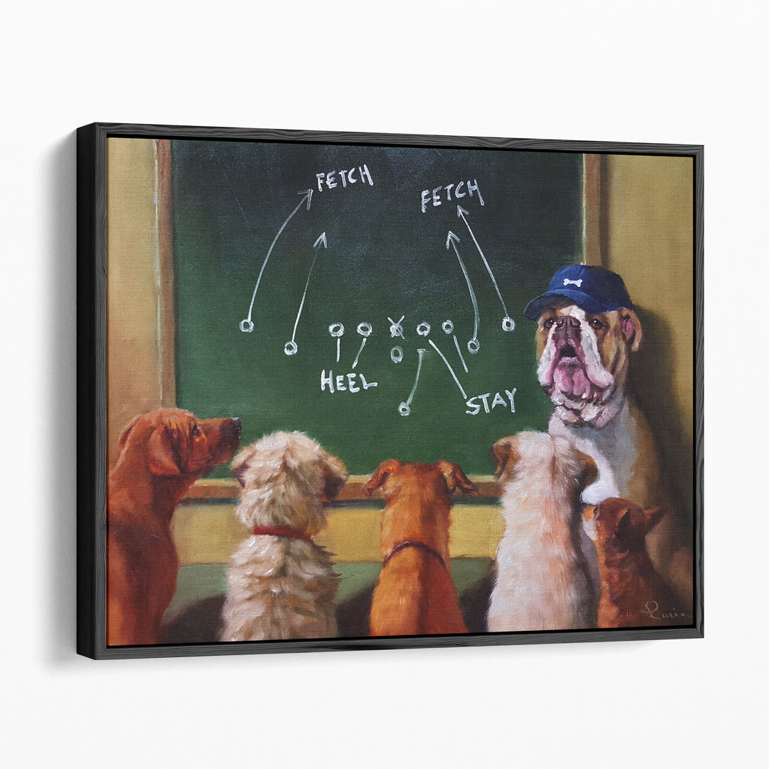 Game Plan - Canvas Print Wall Art